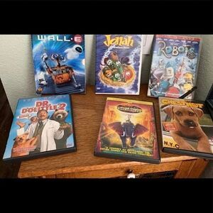 6 Movie DVD’s  